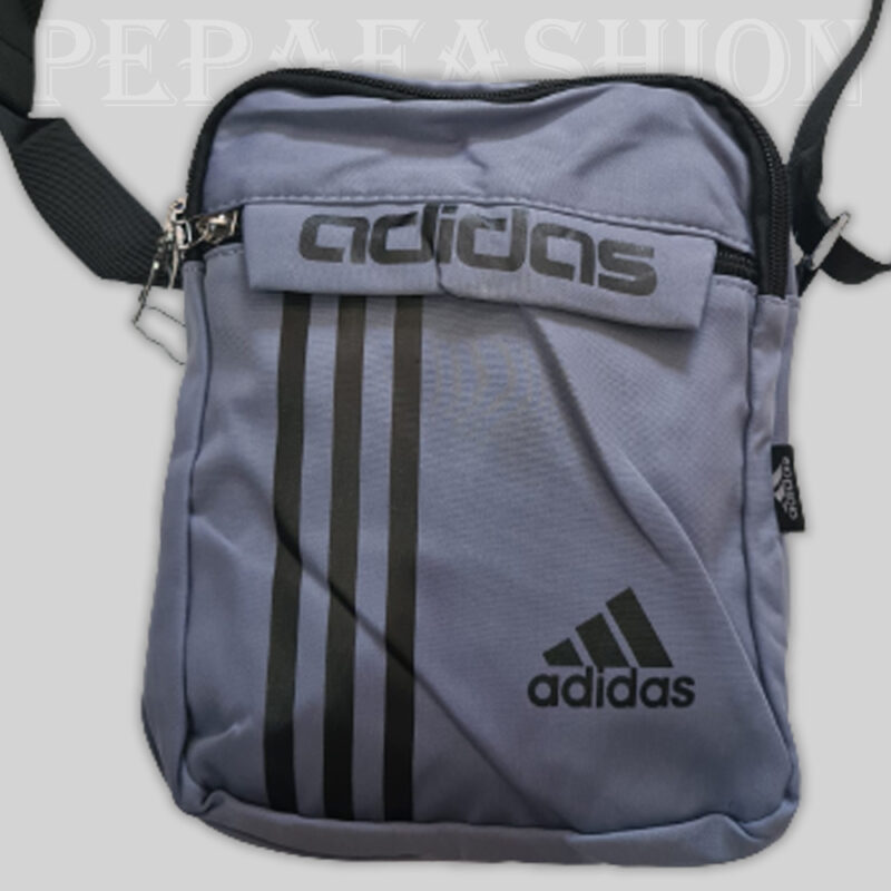 BANDOLERA IMPERMEABLE ADIDAS GRIS 1