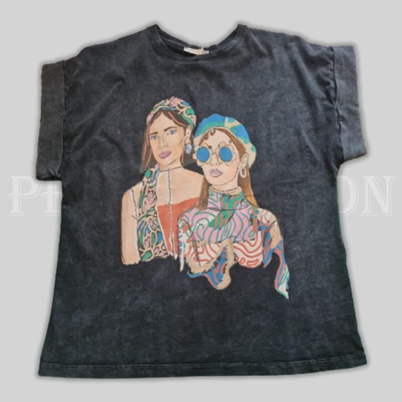 CAMISETA HIPPY GRIS OSCURA 1