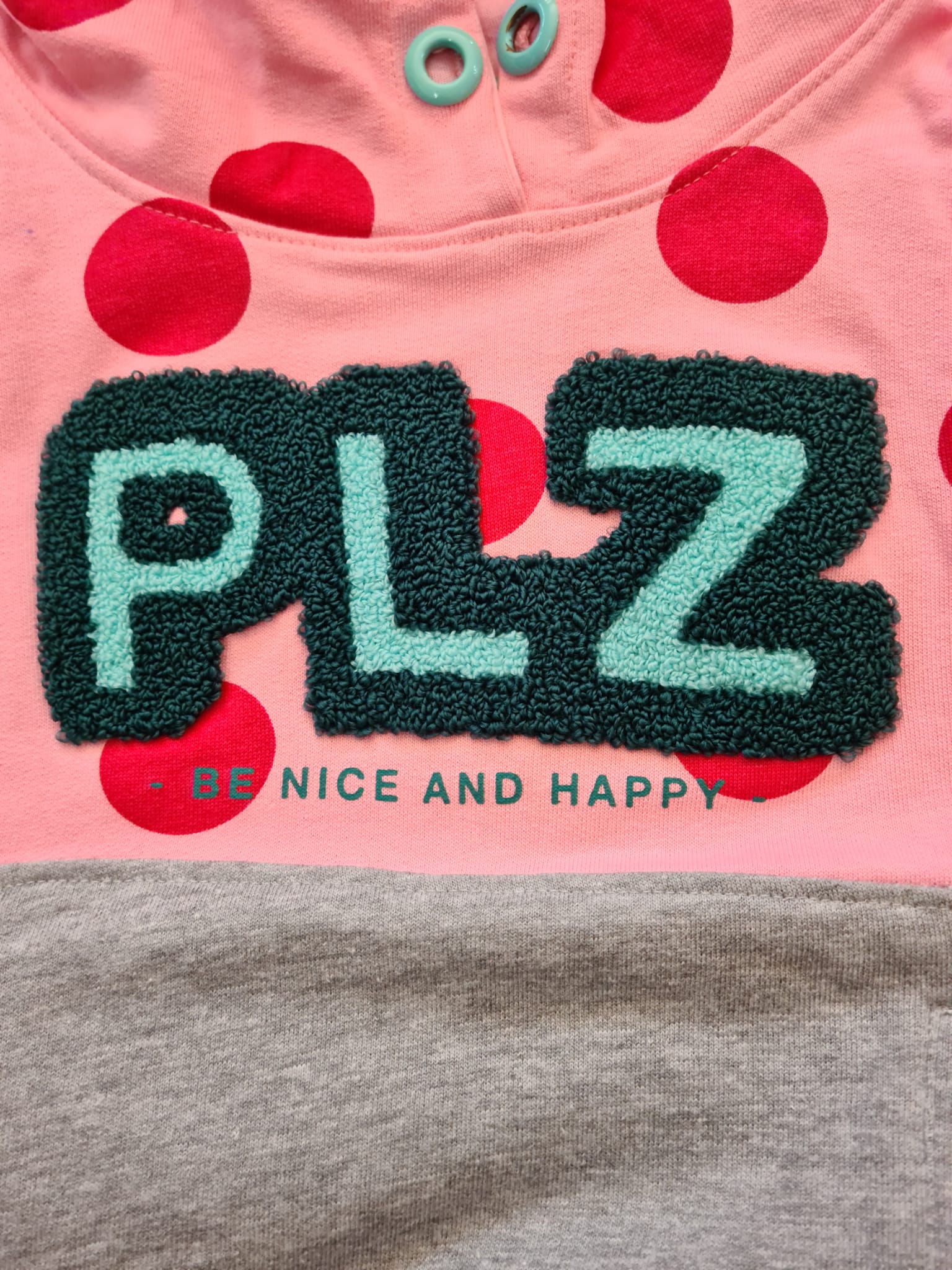 SUDADERA CAPUCHA LUNARES INFANTIL O JUNIOR NIÑA