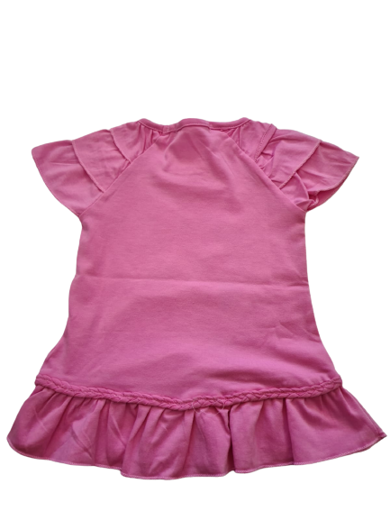 CAMISETA VOLANTES NIÑA INFANTIL MUÑECA