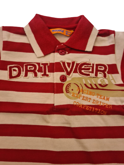 POLO LISTAS DRIVER BEBÉ