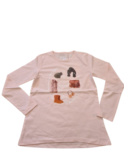 CAMISETA JUNIOR NIÑA MOTIVOS INVIERNO