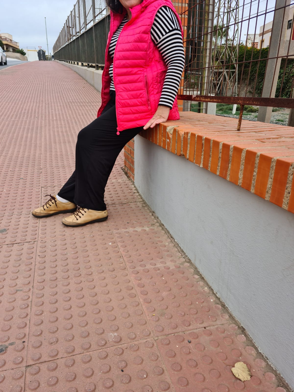 CHALECO ACOLCHADO FUXIA